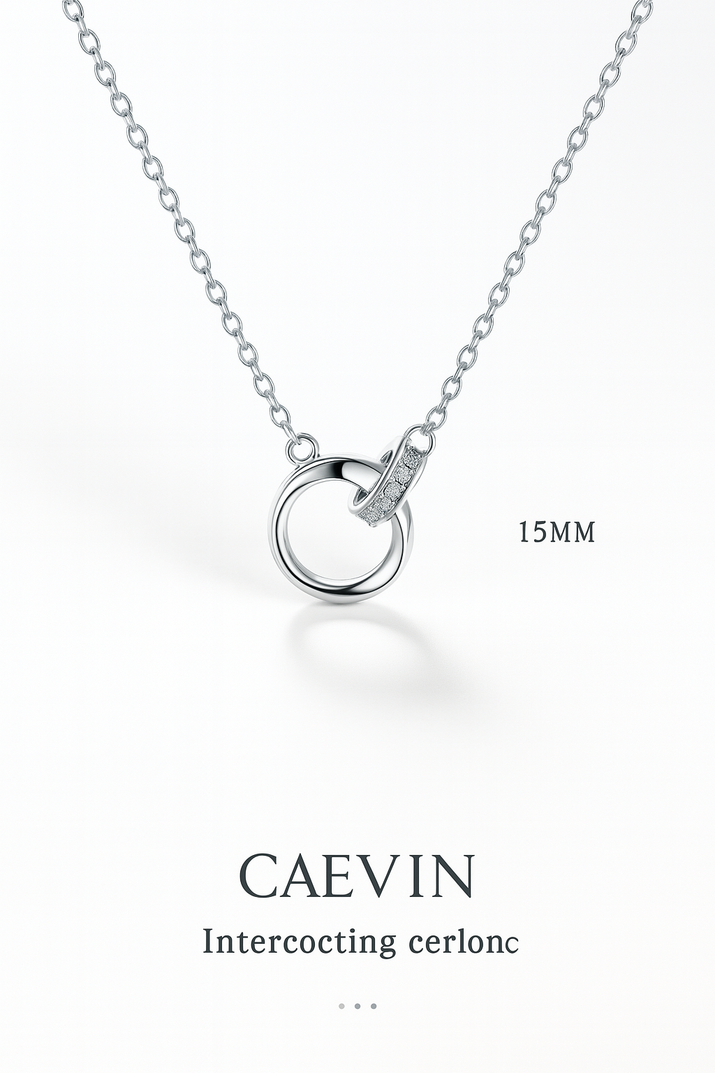 Mobius Sparkle – S925 Zircon Clavicle Necklace