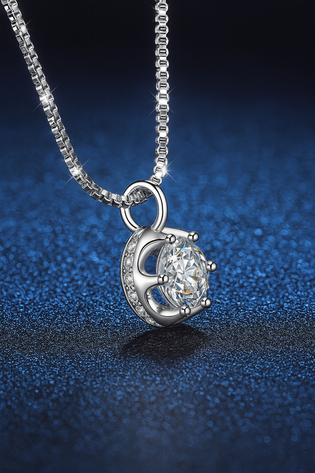 2ct Moissanite Necklace | 925 Silver by NeeTim