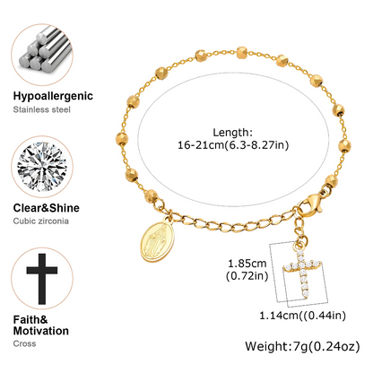 Blessed Mother's Protection Bracelet