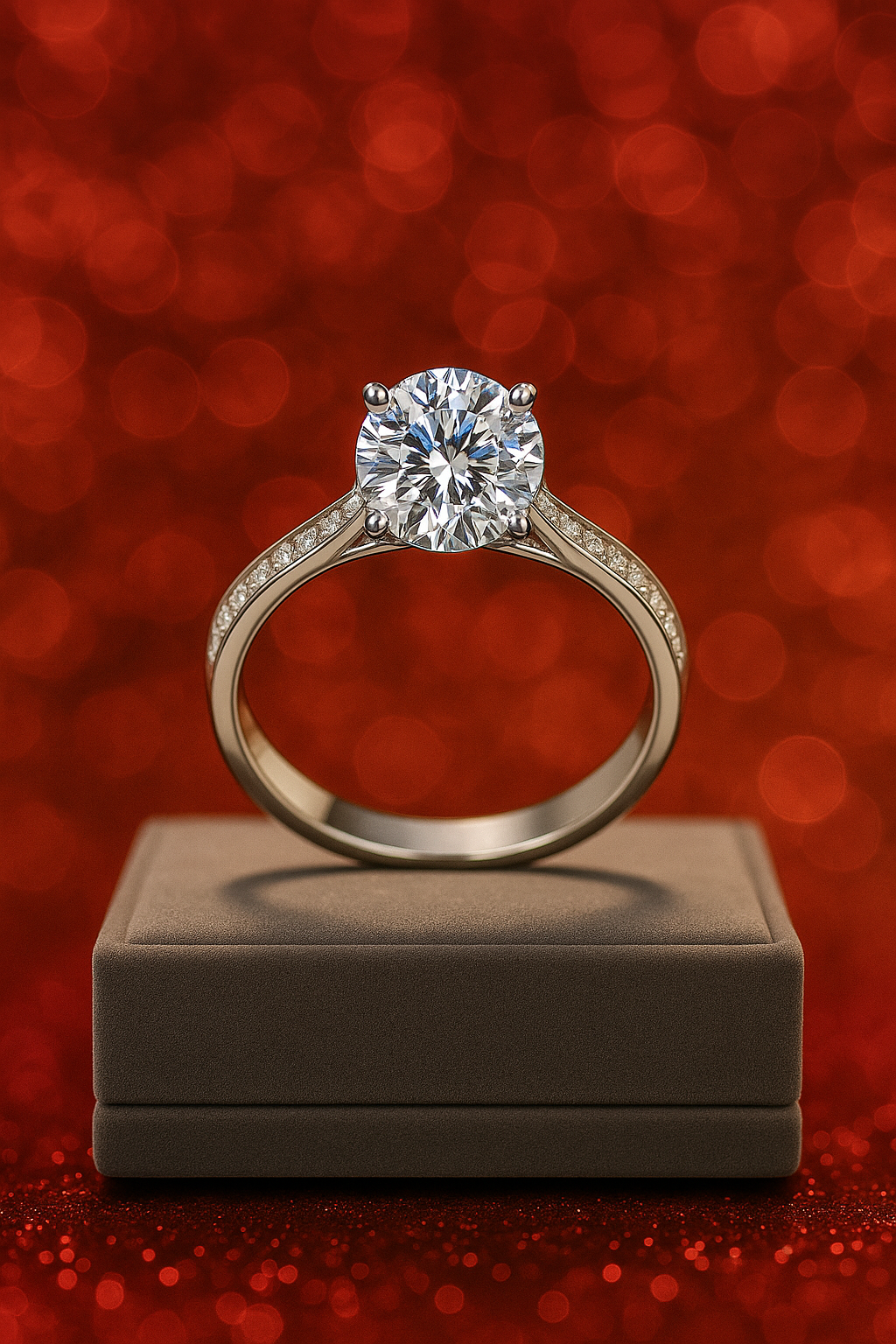 Timeless Elegance – Ultra White Lab-Grown Diamond Ring