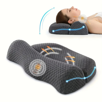Memory Foam Massage Pillow