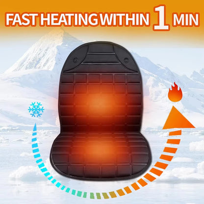 12V Electric Heated Car Seat Cushion – Fast Heating & Universal Fit