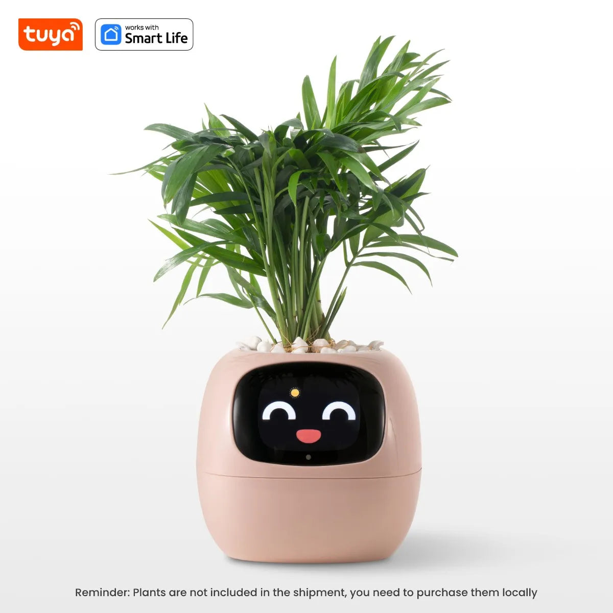 Ivy Tuya Smart Planter,Endless Fun Over 49 Rich Expressions,7 smart sensors,AI Chips Make Raising Plants Easy and Fun
