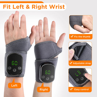 Smart Heated Wrist Massager Brace