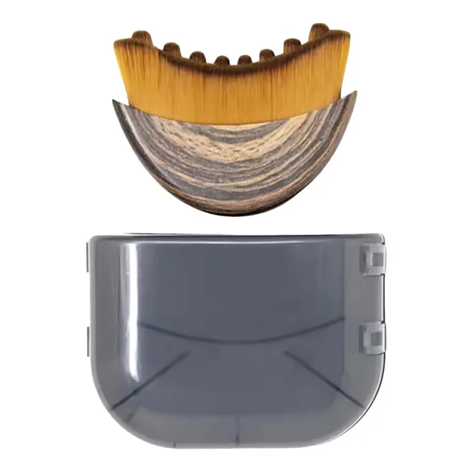 Lymphatic Wooden Contour Brush