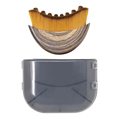Lymphatic Wooden Contour Brush