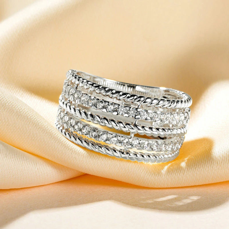 Twist of Love – Lab Diamond Ring