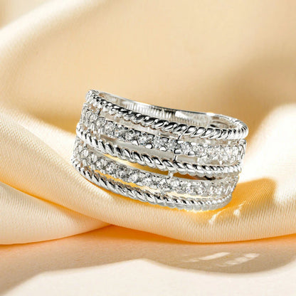 Twist of Love – Lab Diamond Ring