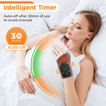 Smart Heated Wrist Massager Brace
