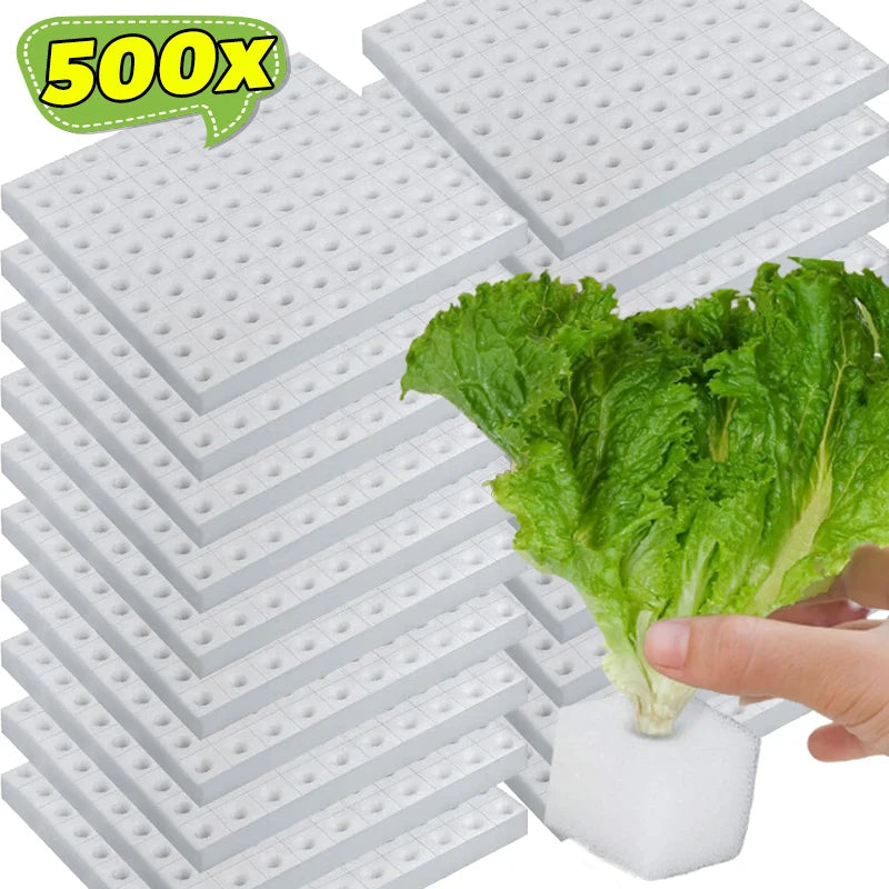 Hydroponic Sponge Planting Square Seedling Sponges Greenhouse Hydroponic Sponge Vegetable Planting Block for Small Bud Growth