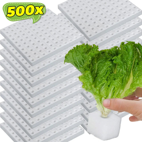 Hydroponic Sponge Planting Square Seedling Sponges Greenhouse Hydroponic Sponge Vegetable Planting Block for Small Bud Growth