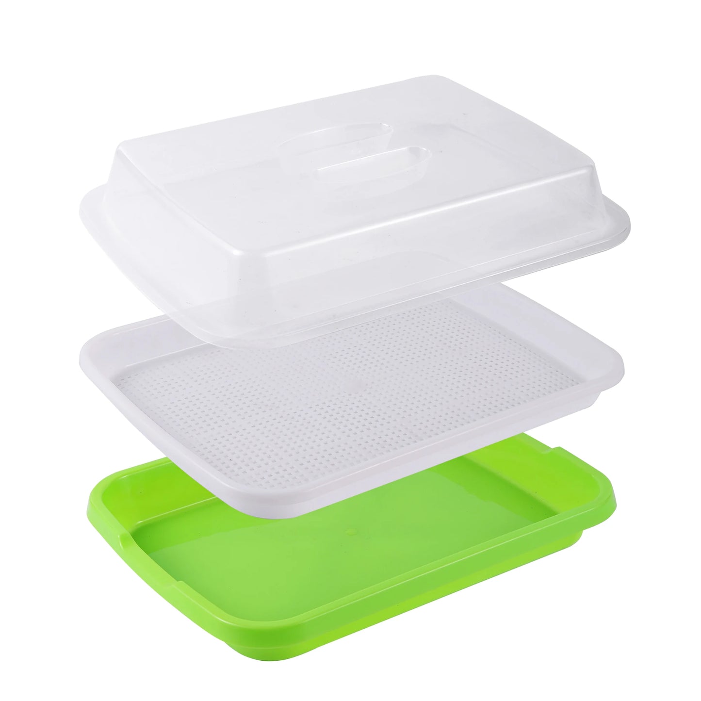 Germination Tray Tray Seed Germination Tray Seedling Tray Wheatgrass Seed Planting Soilless Cultivation Planting Pot