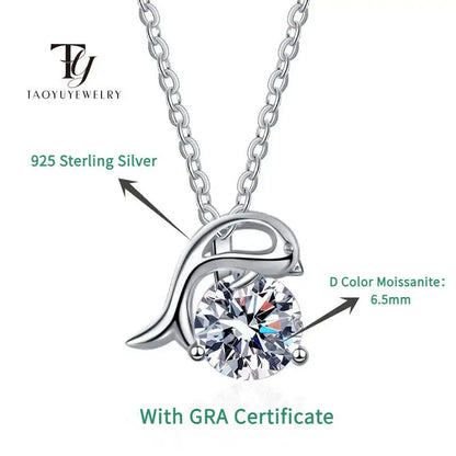 Super White Lab-Created Diamond Necklace