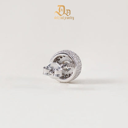 Delzzad 0.1-1ct D Color Moissanite – White Gold – Sparkling Gift for Her