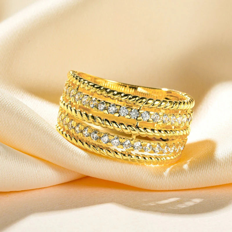 Twist of Love – Lab Diamond Ring