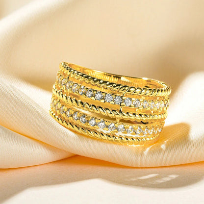 Twist of Love – Lab Diamond Ring