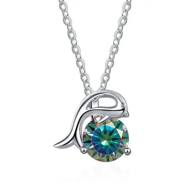 Super White Lab-Created Diamond Necklace