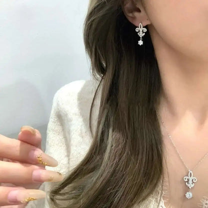 BIJOX STORY 1ct Colors Moissanite Stud Earrings GRA Certified Lab Created Diamond 925 Sterling Silver Wedding Jewelry for Women