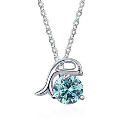 Super White Lab-Created Diamond Necklace
