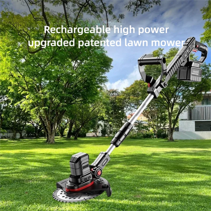 Multifunctional Agricultural Lawn Mower Electric Lawn Mower Small Household Rechargeable Lithium Battery Weeding Machine