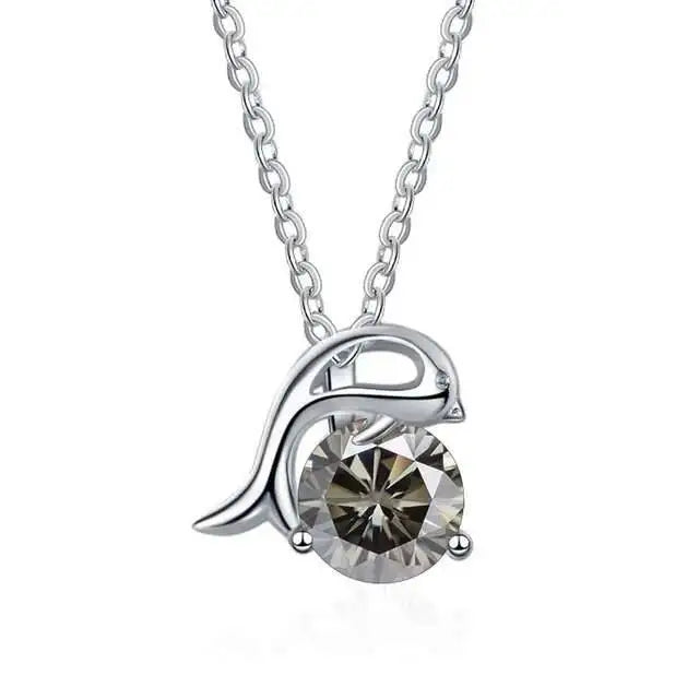 Super White Lab-Created Diamond Necklace