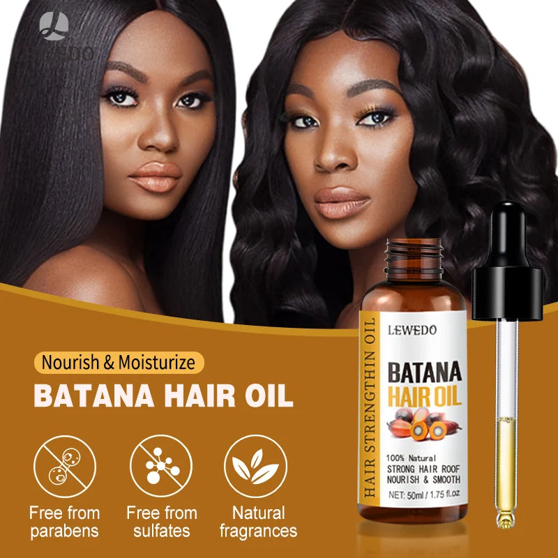 🧴Pure Batana Hair Growth Oil – Nourishes Scalp, Reduces Hair Loss, Leaves Hair Soft and Shiny