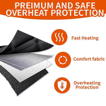 12V Electric Heated Car Seat Cushion – Fast Heating & Universal Fit