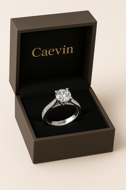 Timeless Elegance – Ultra White Lab-Grown Diamond Ring