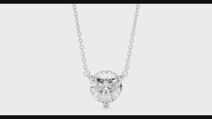 ✨ Sparkling VVS1 Diamond Necklace – Elegantly Crafted in 18K Gold