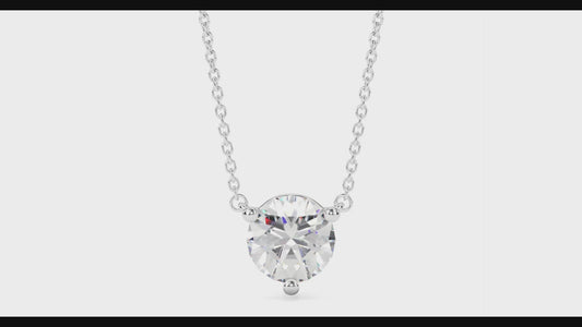 ✨ Sparkling VVS1 Diamond Necklace – Elegantly Crafted in 18K Gold