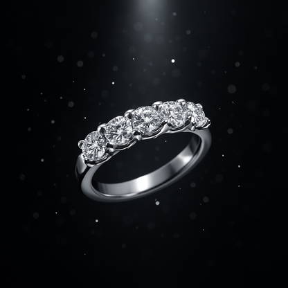 Elegant 1.5CT Moissanite Ring – VVS D Color by JoyceJelly