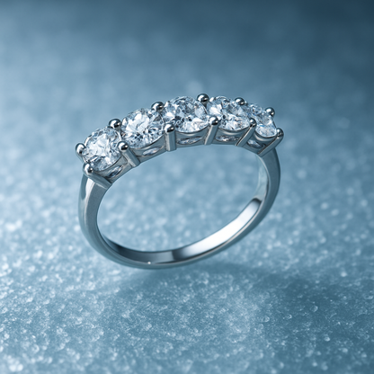 Elegant 1.5CT Moissanite Ring – VVS D Color by JoyceJelly