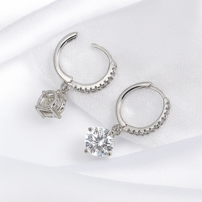 Moissanite or Zircon Drops – Smyoue – D Color – Wedding Jewelry
