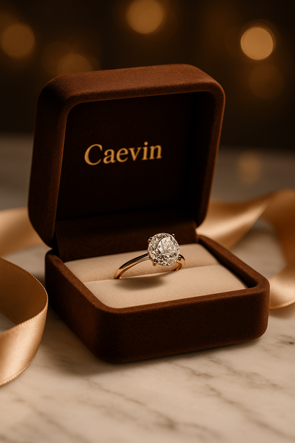 Minimalist Moissanite Engagement Band