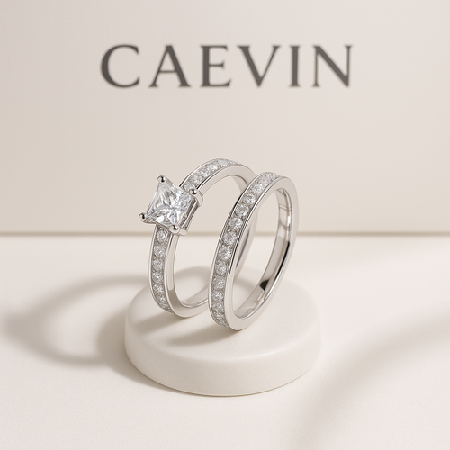 925 Sterling Silver Twin Zircon Rings – Elegance Multiplied