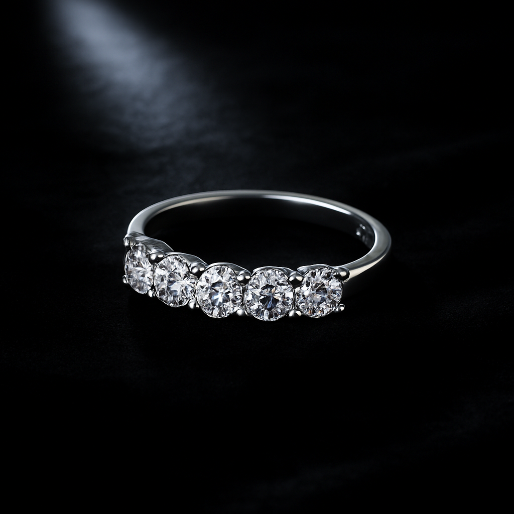 Elegant 1.5CT Moissanite Ring – VVS D Color by JoyceJelly