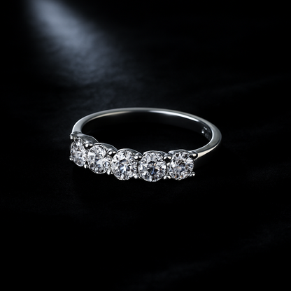 Elegant 1.5CT Moissanite Ring – VVS D Color by JoyceJelly