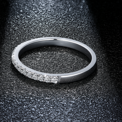 0.27CT Diamond Ring 18K Gold Plated – Elegant & Feminine