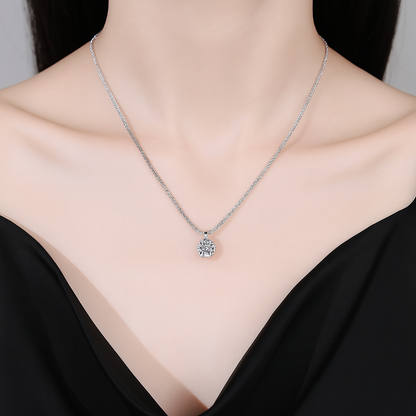 2ct Moissanite Necklace | 925 Silver by NeeTim