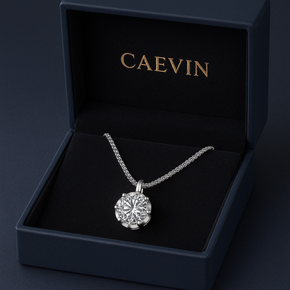 2ct Moissanite Necklace | 925 Silver by NeeTim