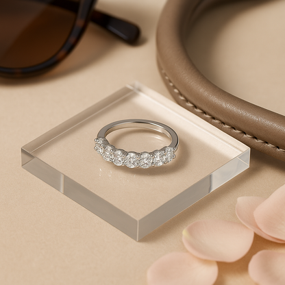 Elegant 1.5CT Moissanite Ring – VVS D Color by JoyceJelly