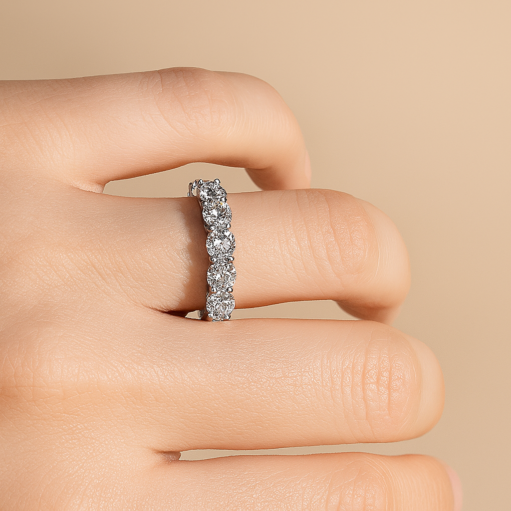 Elegant 1.5CT Moissanite Ring – VVS D Color by JoyceJelly