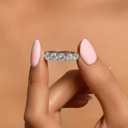 Elegant 1.5CT Moissanite Ring – VVS D Color by JoyceJelly