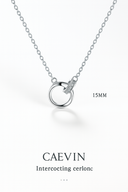 Mobius Sparkle – S925 Zircon Clavicle Necklace