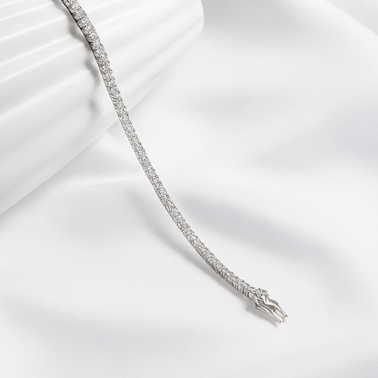 Smyoue D Moissanite Tennis Bracelet