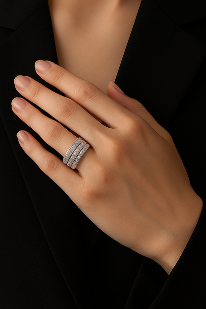 Twist of Love – Lab Diamond Ring